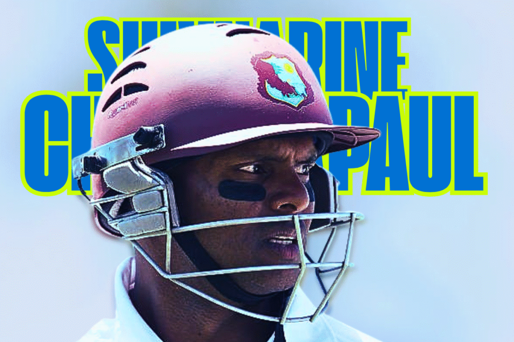 Shivnarine Chanderpaul of West Indies.