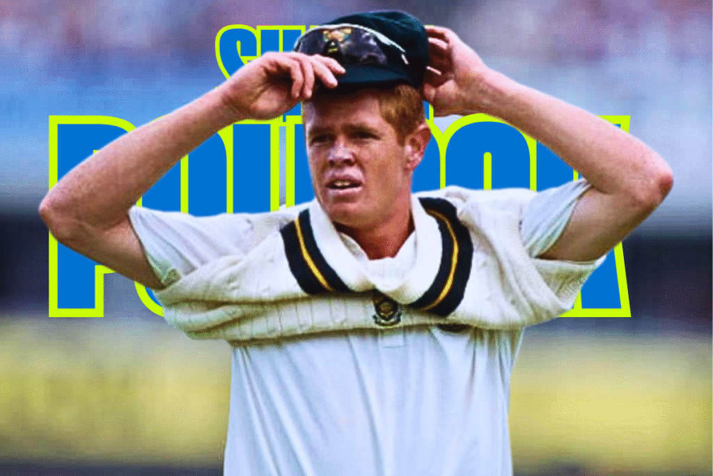 Shaun Pollock of South Africa.