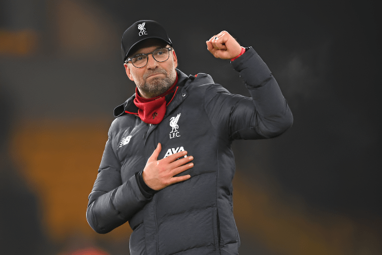 Jurgen Klopp, the manager of Liverpool, was jubilant after his team's victory in the Premier League match.