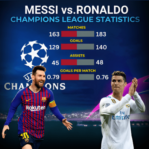 Truth of Messi vs. Ronaldo: Goals, Stats, Trophies & More - SPORTS DRIBBLE