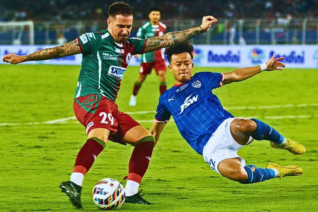 Naorem Roshan Singh of Bengaluru FC is best RB in ISL.