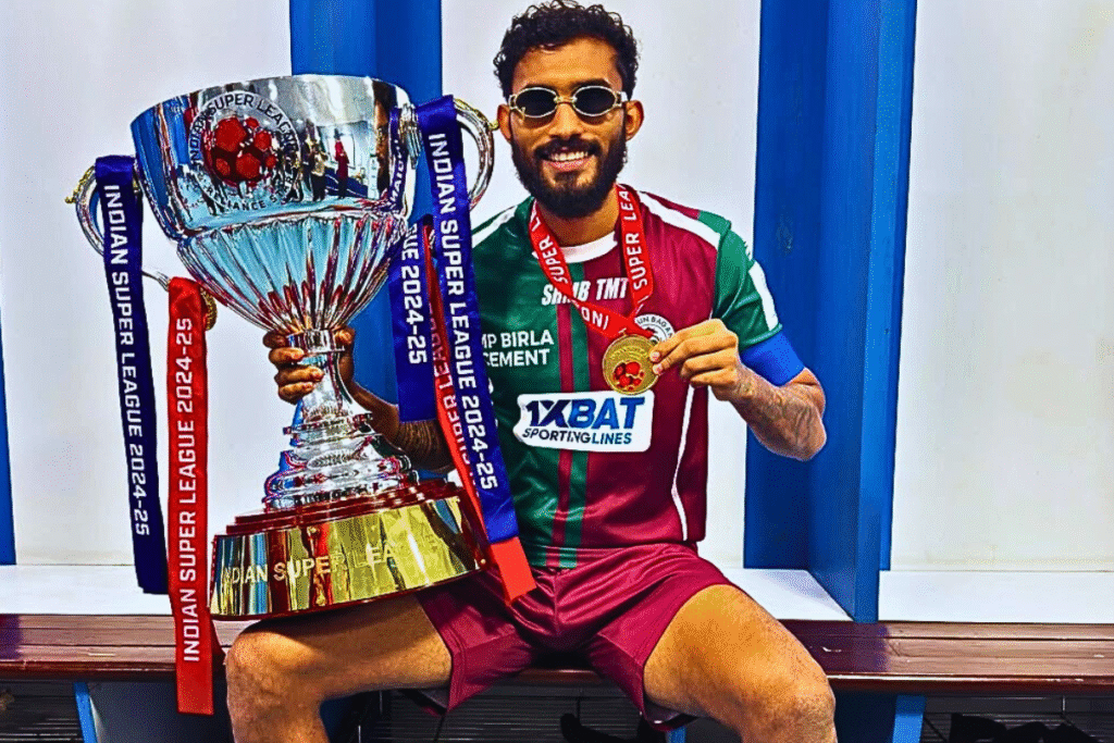 Subhasish Bose of Mohun Bagan Super Giant.