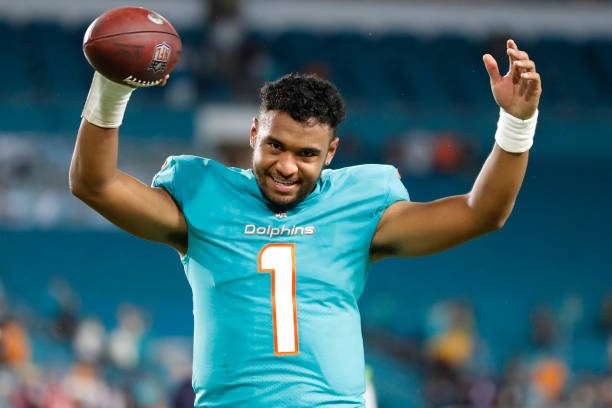 Tua Tagovailoa exits loss to Bills with concussion.