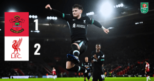 liverpool vs southampton carabao cup.
