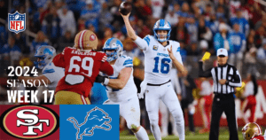 Lions vs 49ers match