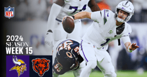 The match up between Vikings vs. Bears.