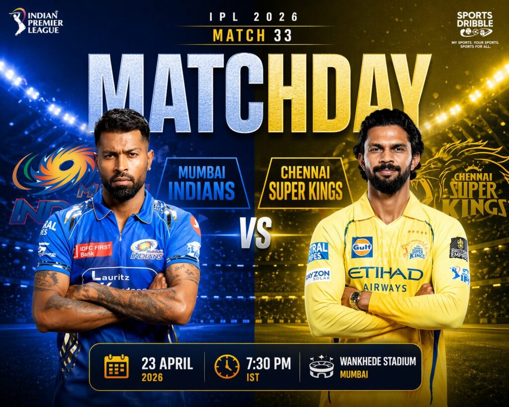 Mumbai Indians vs Chennai Super Kings 