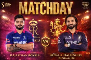 Rajasthan Royals vs Royal Challengers Bengaluru