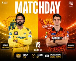 Chennai Super Kings vs Sunrisers Hyderabad 2026