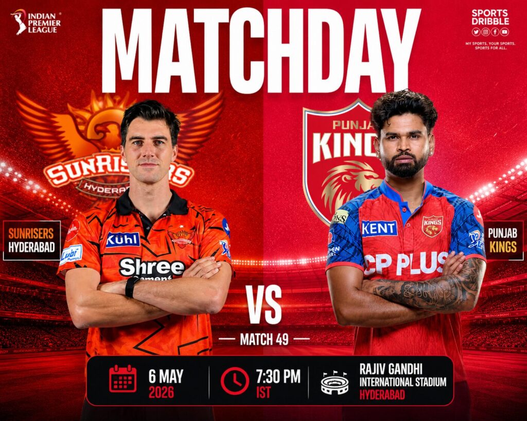 Sunrisers Hyderabad vs Punjab Kings