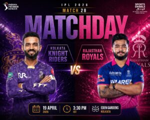 Kolkata Knight Riders vs Rajasthan Royals