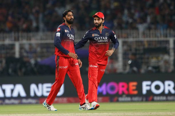 RCB vs CSK Dream11 Prediction: ROYAL CHALLENGERS BENGALURU captain Rajat Patidar is with Krunal Pandya.