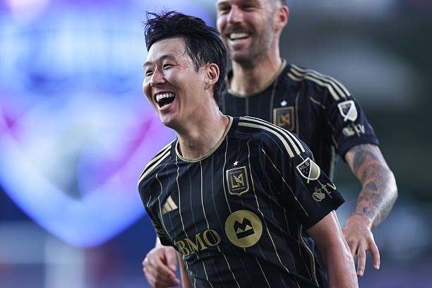 Son Heung Min scored his first MLS goal in fc dallas vs lafc match.