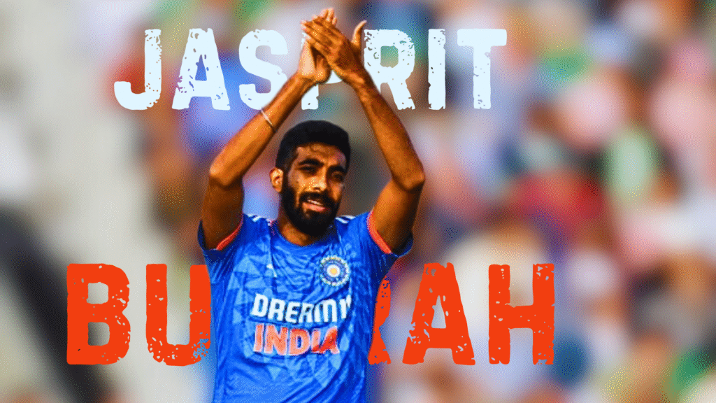 New Indian fast bowlers Jasprit Bumrah.
