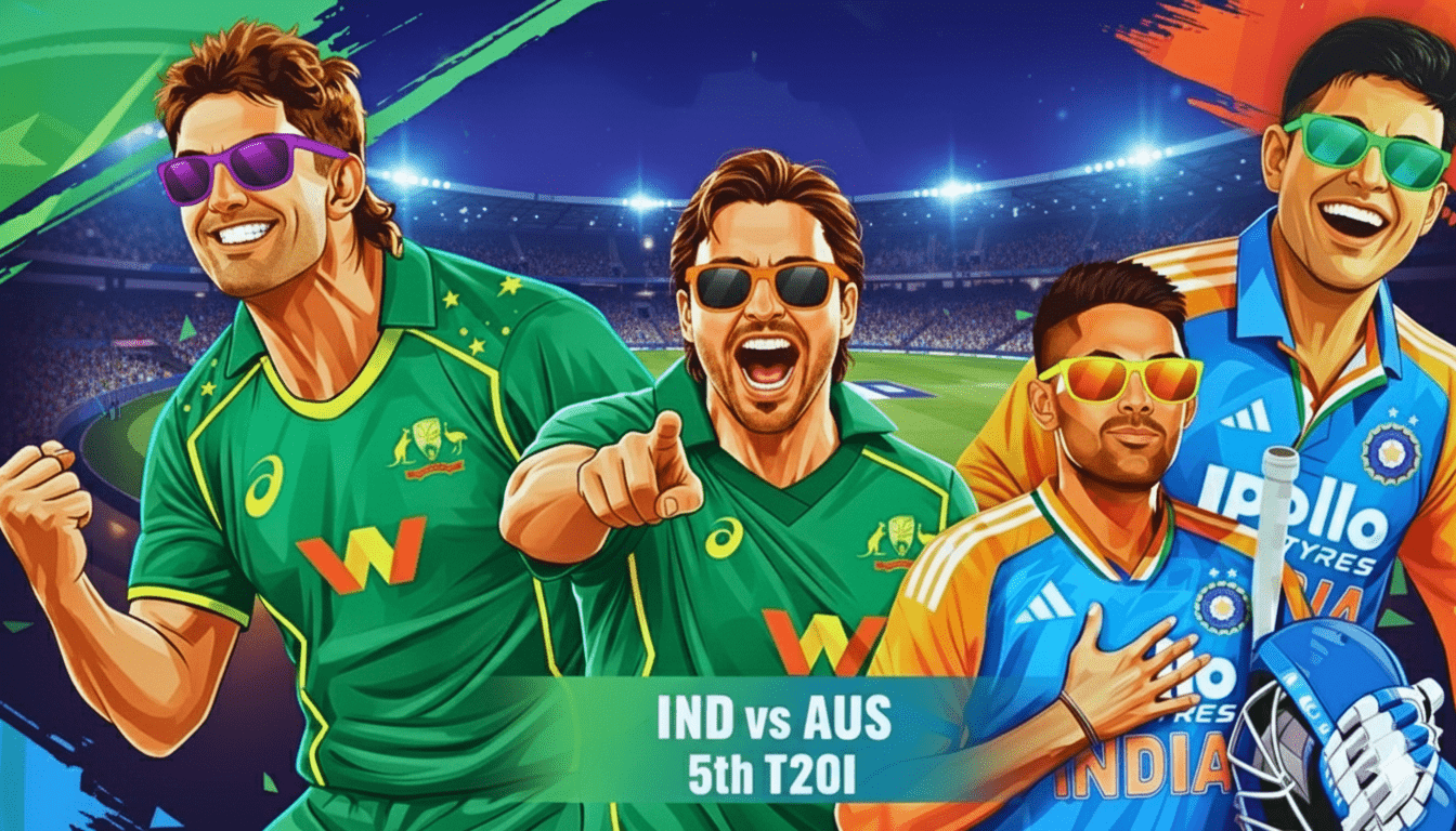 India vs Australia 5th T20I: Playing 11, Live Streaming, Date, Time