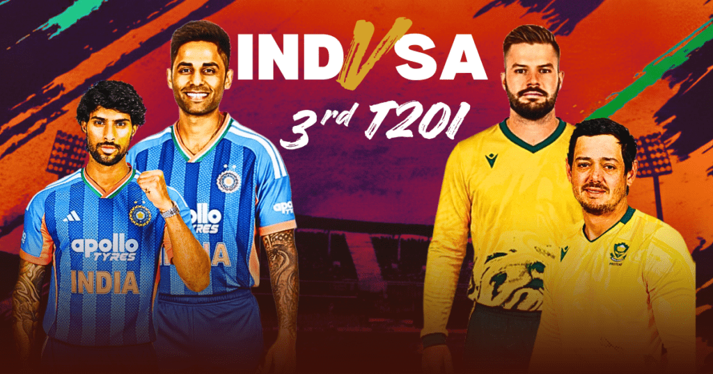 IND vs SA 3rd T20 will happen at Dharamshala.