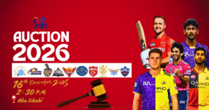 Cricket IPL Auction 2026 is on Abu Dhabi.