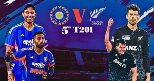 IND vs NZ 5th T20 at Greenfield Stadium in Thiruvananthapuram .