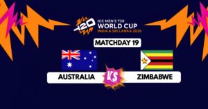 Aus vs Zim T20 world cup 2026.