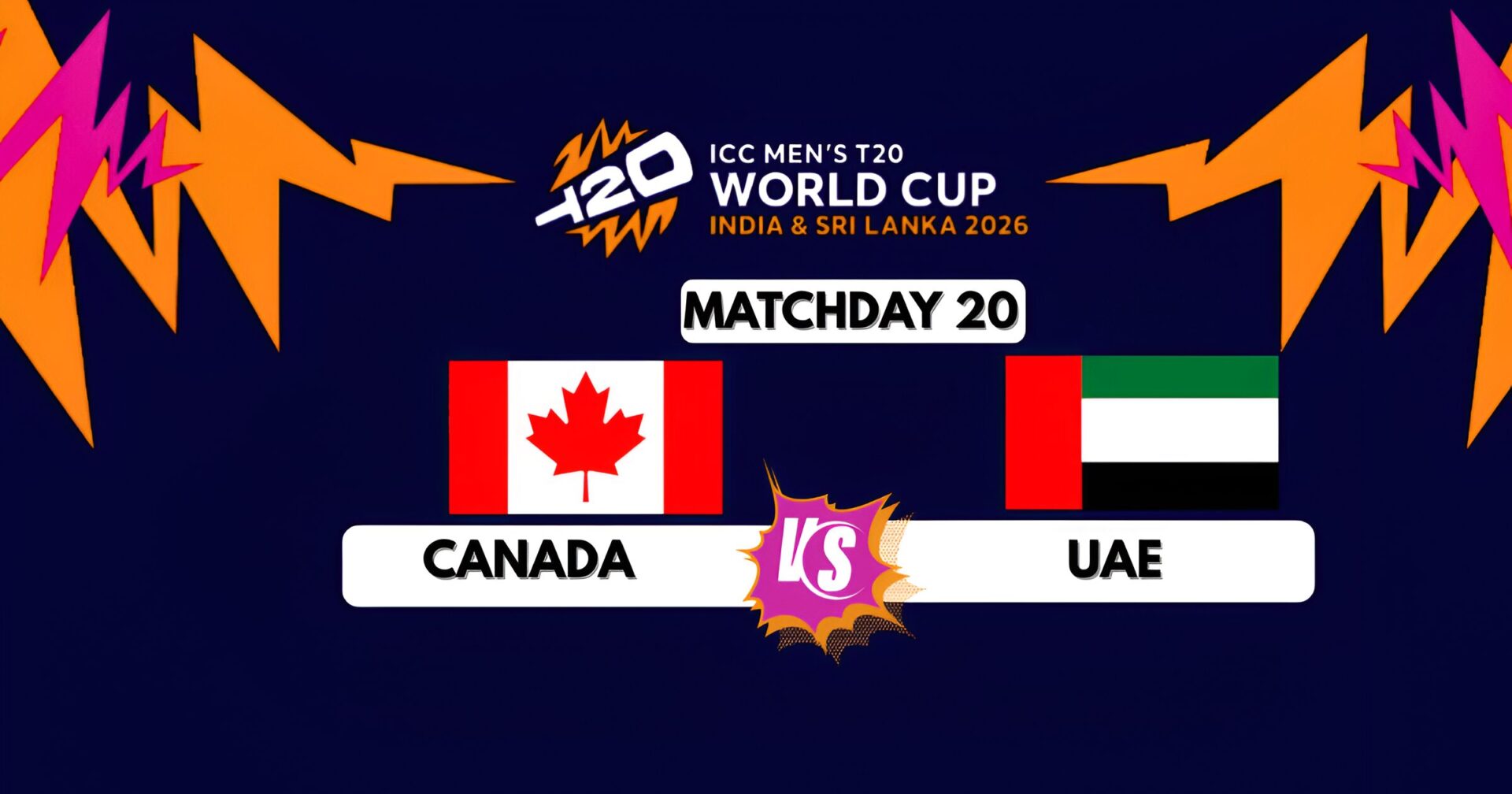 Canada vs UAE Today Match Prediction: Playing XI & Pitch Report of T20 World Cup 2026