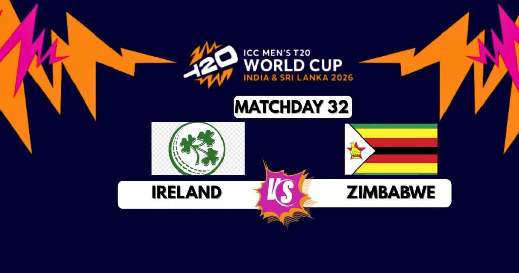 Ireland vs Zimbabwe t20