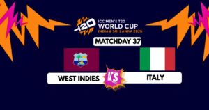 WI vs ITA T20 world cup match prediction.