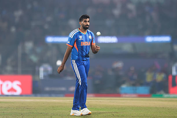 Jasprit Bumrah of India.