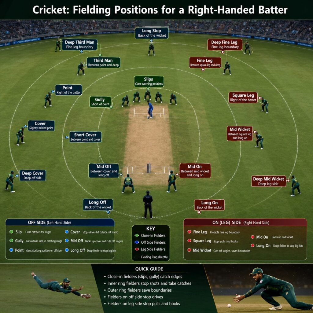 cricket fielding positions in powerplay