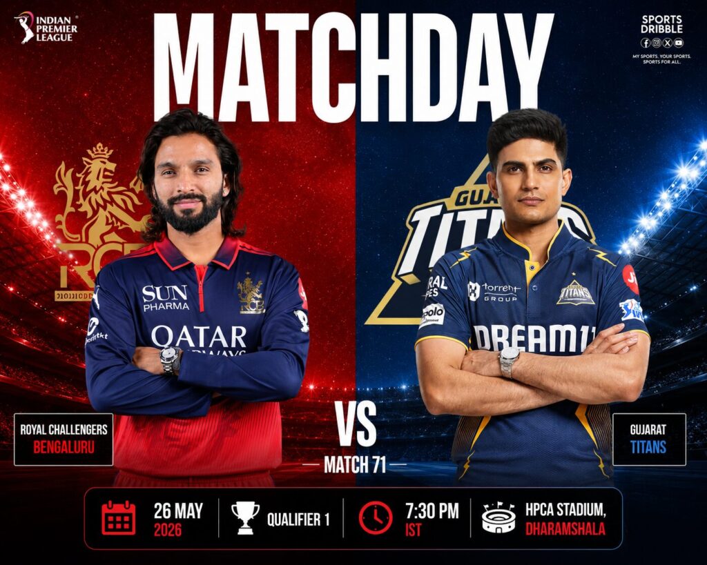 RCB vs GT 2026 Qualifier 1