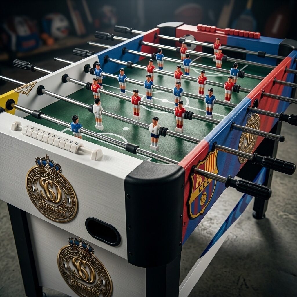 STEP OVER Grandmaster Pro Strongman Foosball Table