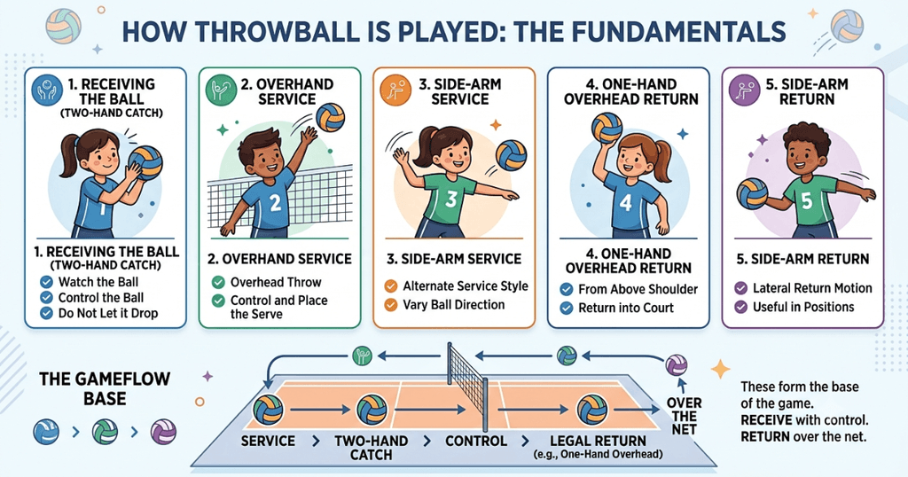Throwball Skills