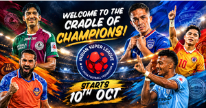 ISL 2026-27 season starts on 10th October.
