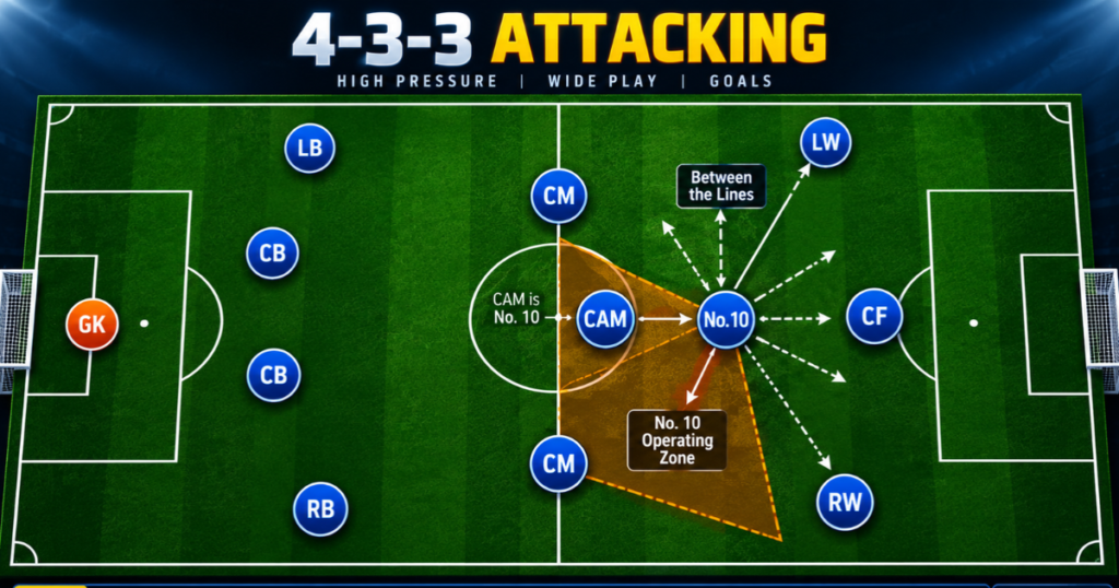 soccer midfielder position