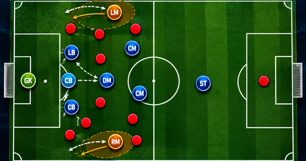 soccer midfielder position
