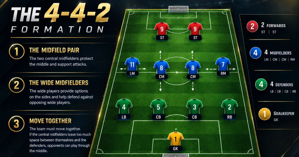 soccer midfielder position